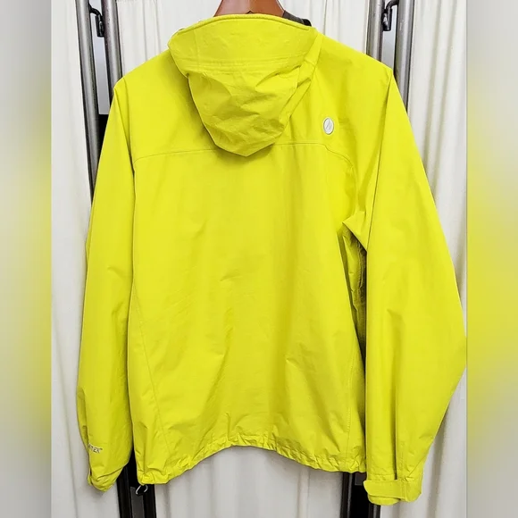 Marmot Men's Black and Yellow GORE-TEX Jacket w/Side Vents | Size Large - Picture 3 of 9